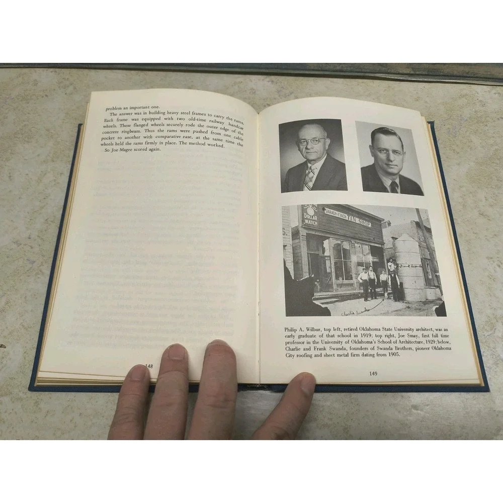 WALTER NASHERT -- TEPEES TO TOWERS THE STORY OF BUILDING THE SOONER STATE HD‎